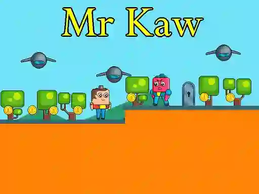Žaidimas Mr Kaw internete