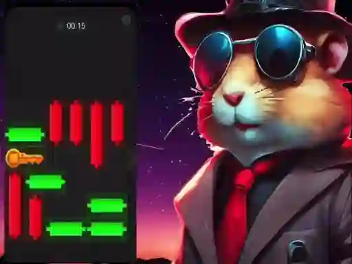 Žaidimas Hamster Puzzle Keys internete