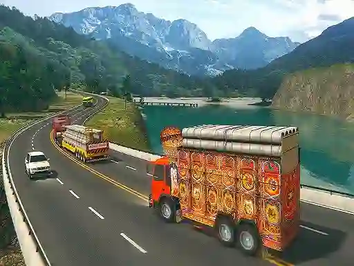 Žaidimas Indian Cargo Truck Gwadar Port Game internete