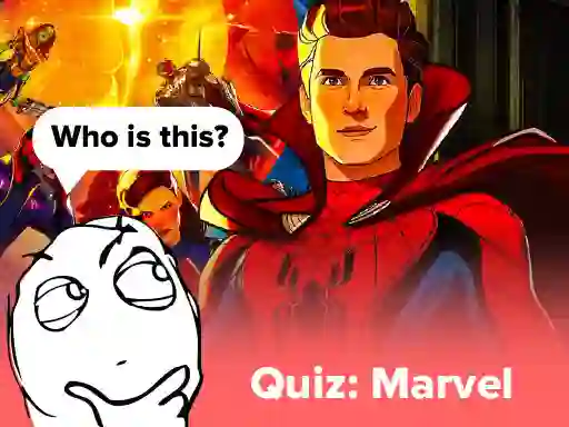 Žaidimas Quiz: marvel internete