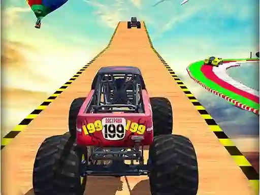 Žaidimas Monster Trucks Stunts internete