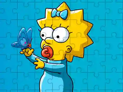 Žaidimas The Simpsons Puzzle internete