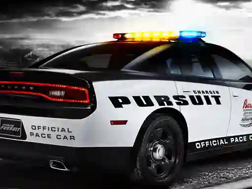Žaidimas Police Cars Slide Puzzle internete
