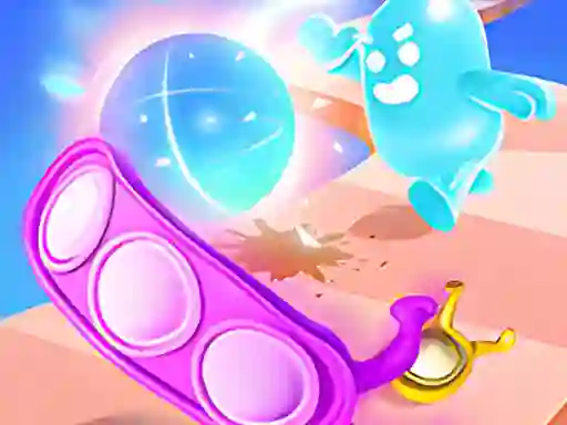 Žaidimas Bubble run internete