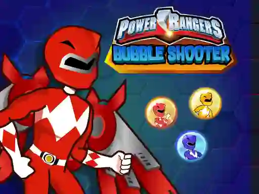 Žaidimas Power Rangers Bubble Shoot internete