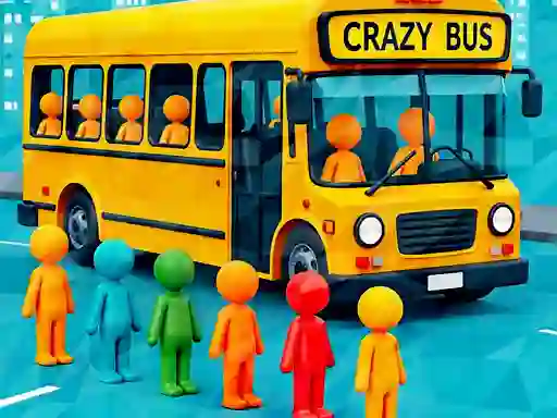 Žaidimas Crazy Bus Car Jam Parking internete