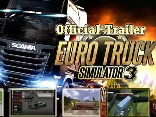 Žaidimas Euro Truck Drive internete