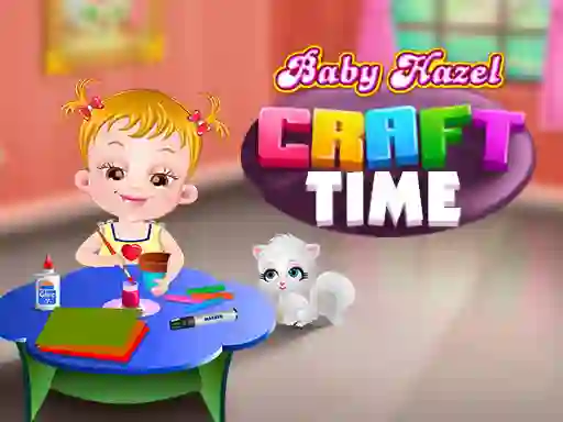 Žaidimas Baby Hazel Crafts Time internete
