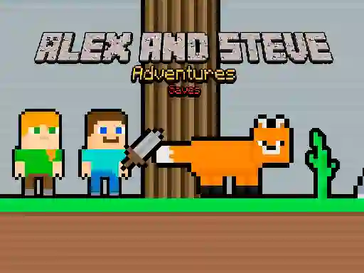 Žaidimas Alex and Steve Adventures Saves internete