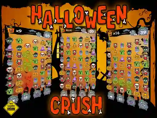 Žaidimas Halloween Crush internete