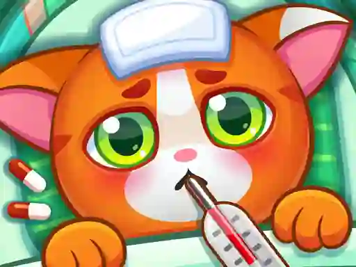 Žaidimas Cat Doctor Simulator internete