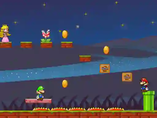 Žaidimas Mario Bros Save Princess internete