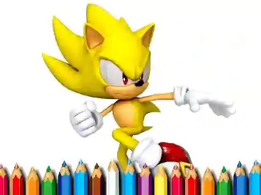 Žaidimas Sonic Coloring Book internete