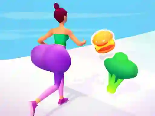 Žaidimas Twerk it! body Race 3D internete