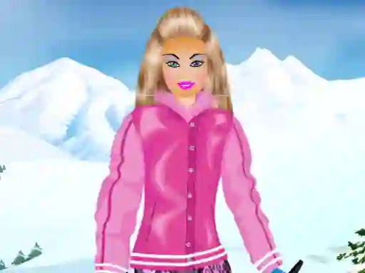 Žaidimas Barbie Snowboard Dress internete