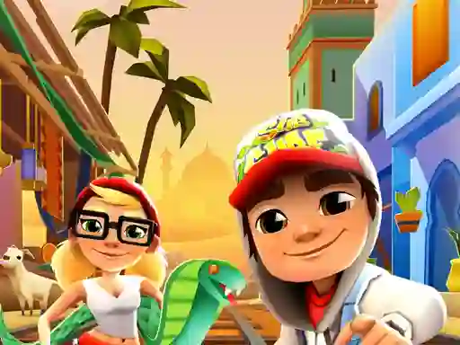 Žaidimas Subway Surfers World Tour: Marrakesh internete