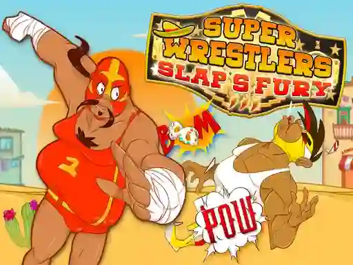 Žaidimas Super Wrestlers : Slaps Fury internete