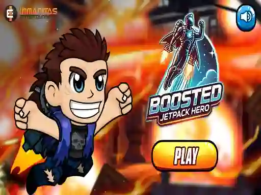 Žaidimas Boosted Jetpack Hero internete