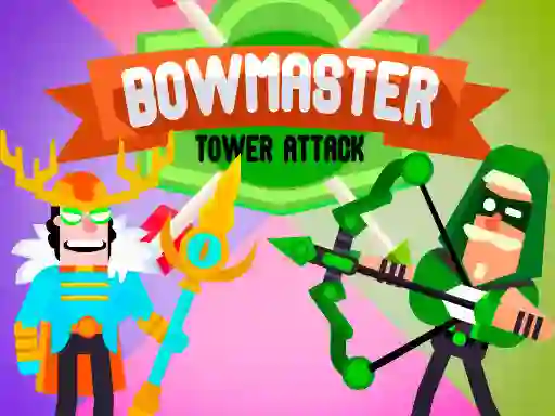 Žaidimas BowMaster Tower Attack internete