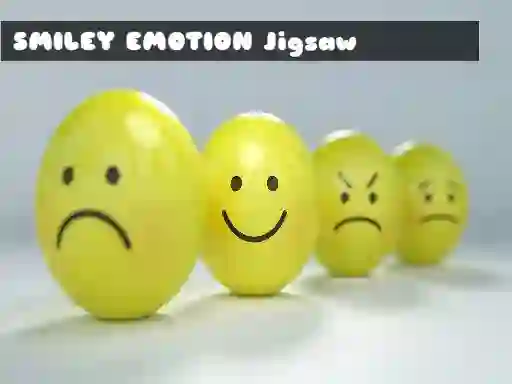 Žaidimas Smiley Emotion jigsaw internete