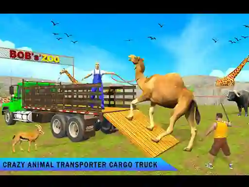 Žaidimas Zoo Animal Transport Game internete