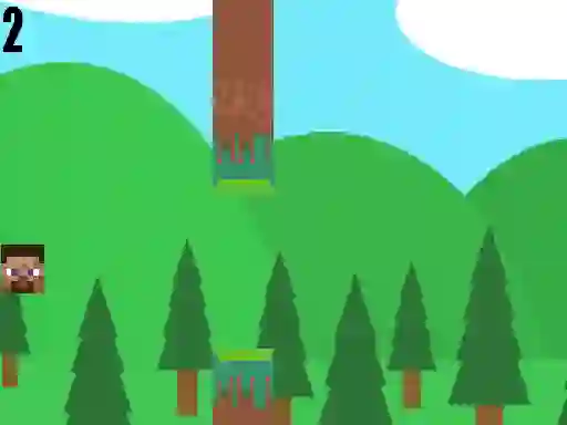 Žaidimas MC Flappy Steve internete
