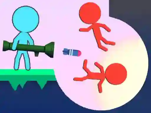 Žaidimas Stickman Bullets Ragdoll internete