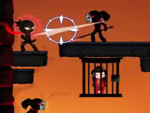 Žaidimas Ninja Stickman Warrior internete