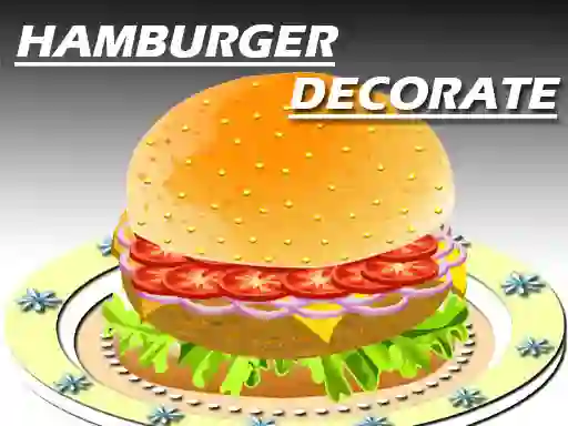 Žaidimas Hamburger Decorating internete