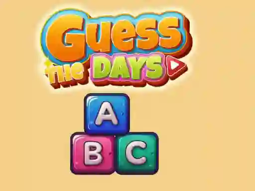 Žaidimas Guess The Days internete