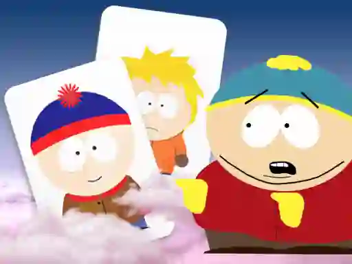 Žaidimas South Park memory card match internete