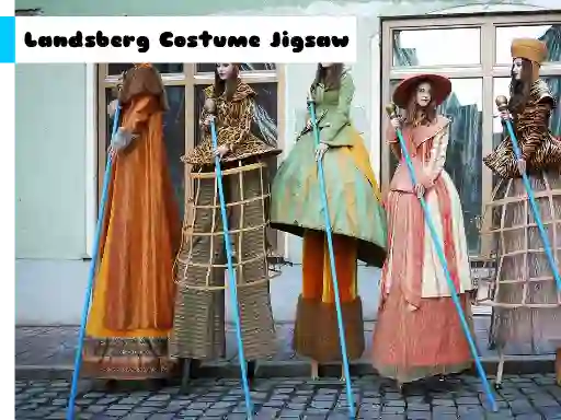 Žaidimas Landsberg Costume Jigsaw internete