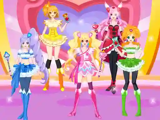 Žaidimas Pretty Cure 4 internete