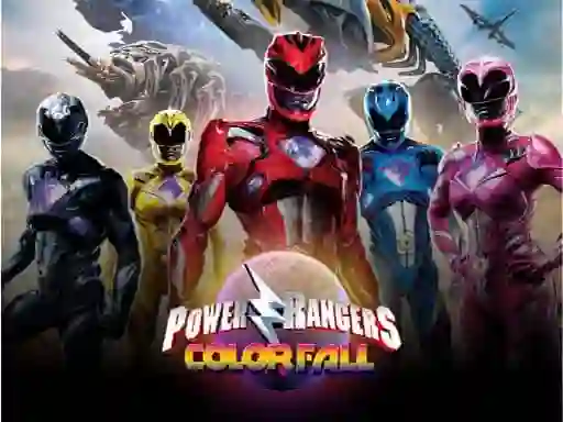 Žaidimas Power Rangers Color Fall internete
