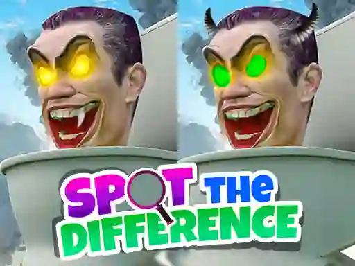 Žaidimas Skibidi Toilet Spot the Difference internete