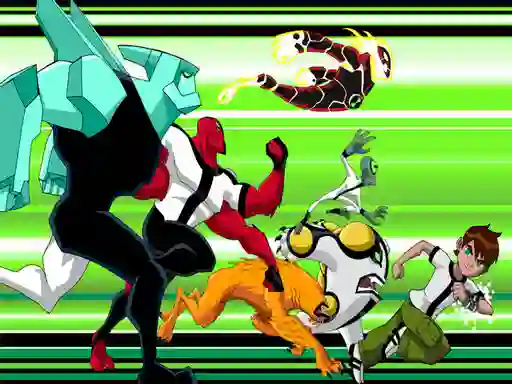 Žaidimas Ben 10 Jump Force internete