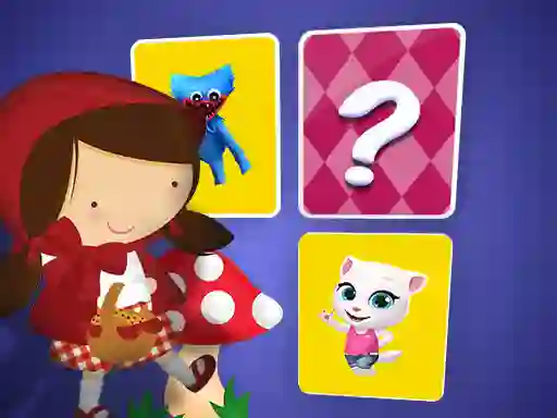 Žaidimas Little Red Riding Hood Memory Card Match internete