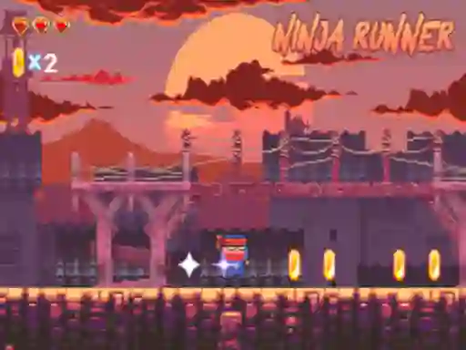 Žaidimas Ninja Runner internete