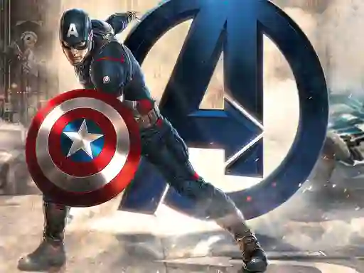 Žaidimas Captain American Jigsaw Puzzle internete