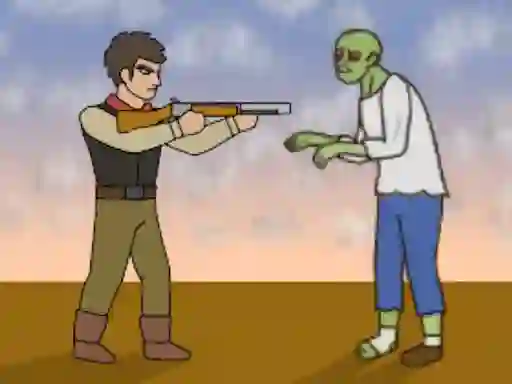 Žaidimas Cowboy Survival Zombie internete