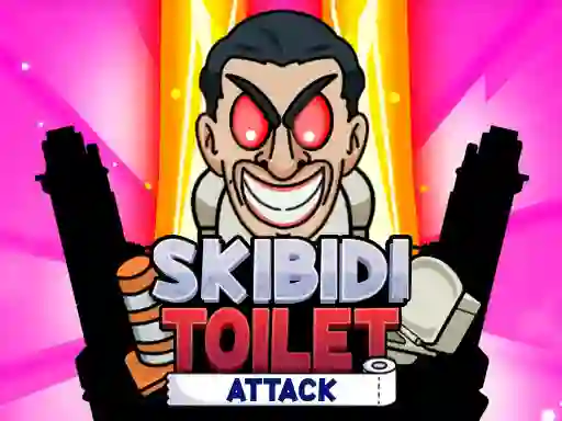 Žaidimas Skibidi Toilet Attack internete
