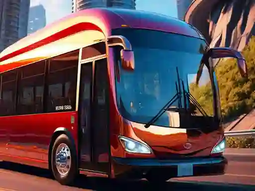 Žaidimas Bus Simulator Real Bus driving internete