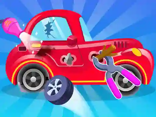 Žaidimas Car Care Repair DuDu Mechanic internete