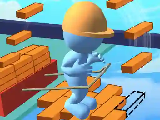 Žaidimas Brick Rush 3D internete