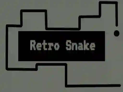 Žaidimas Retro Snake internete