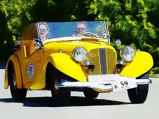 Žaidimas Old Cars Puzzle internete