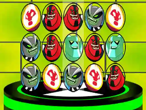 Žaidimas Ben 10 Match 3 Aliens internete