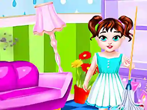 Žaidimas Baby Taylor House Cleanup internete
