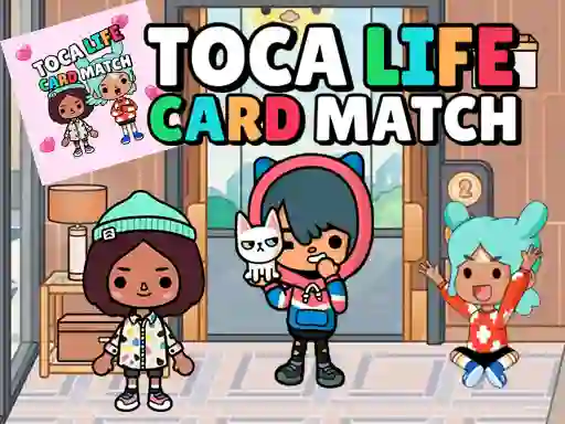 Žaidimas Toca Life Memory Card Match internete