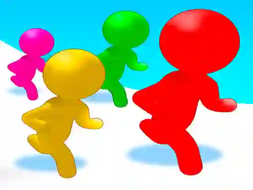 Žaidimas Stickmen Color Run Switch internete